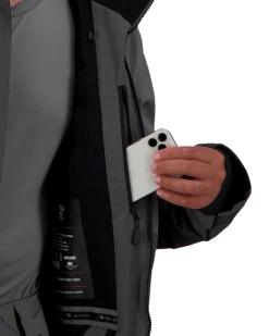 Obermeyer Iba Down Hybrid Jacket - Coal -Obermeyer-US store WebZoom 2104120004 S08 MODDET4