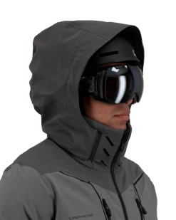 Obermeyer Iba Down Hybrid Jacket - Coal -Obermeyer-US store WebZoom 2104120004 S13 MODDET9