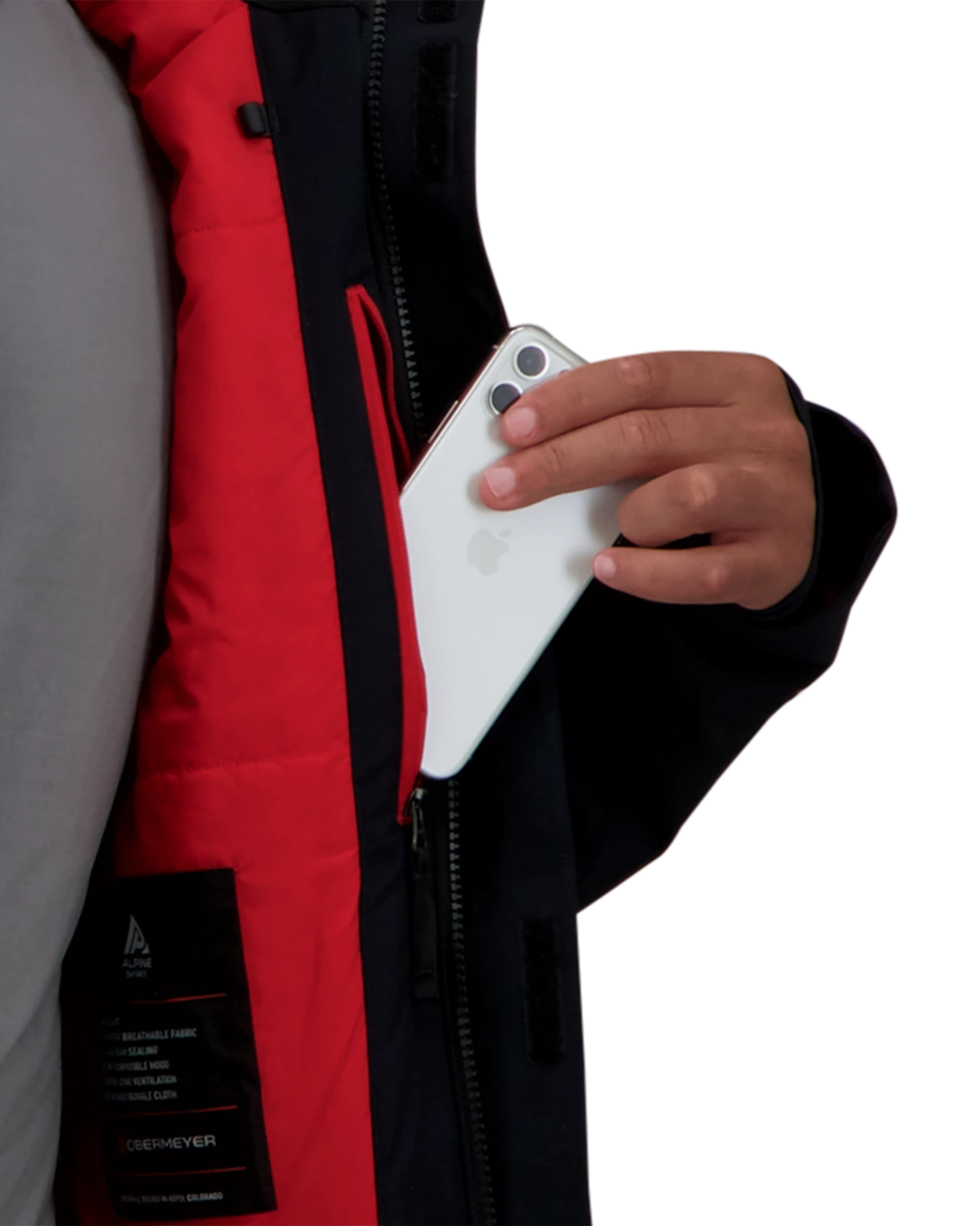 Obermeyer Primo Jacket - Black 9 Obermeyer Primo Jacket - Black - Image 7