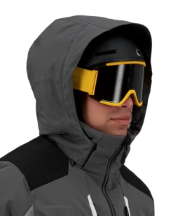 Obermeyer Foundation Jacket - Coal -Obermeyer-US store WebZoom 2110020004 S12 MODDET8