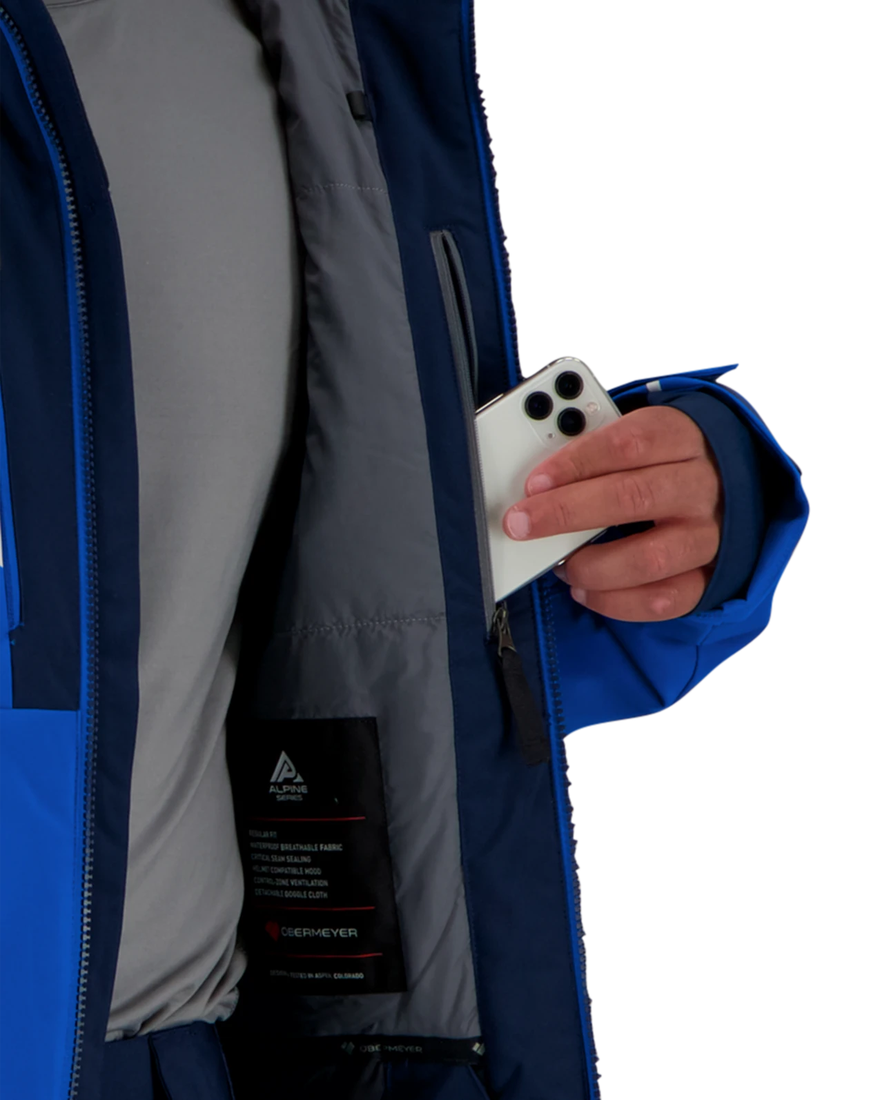 Obermeyer Foundation Jacket - Navigate 9 Obermeyer Foundation Jacket - Navigate - Image 7