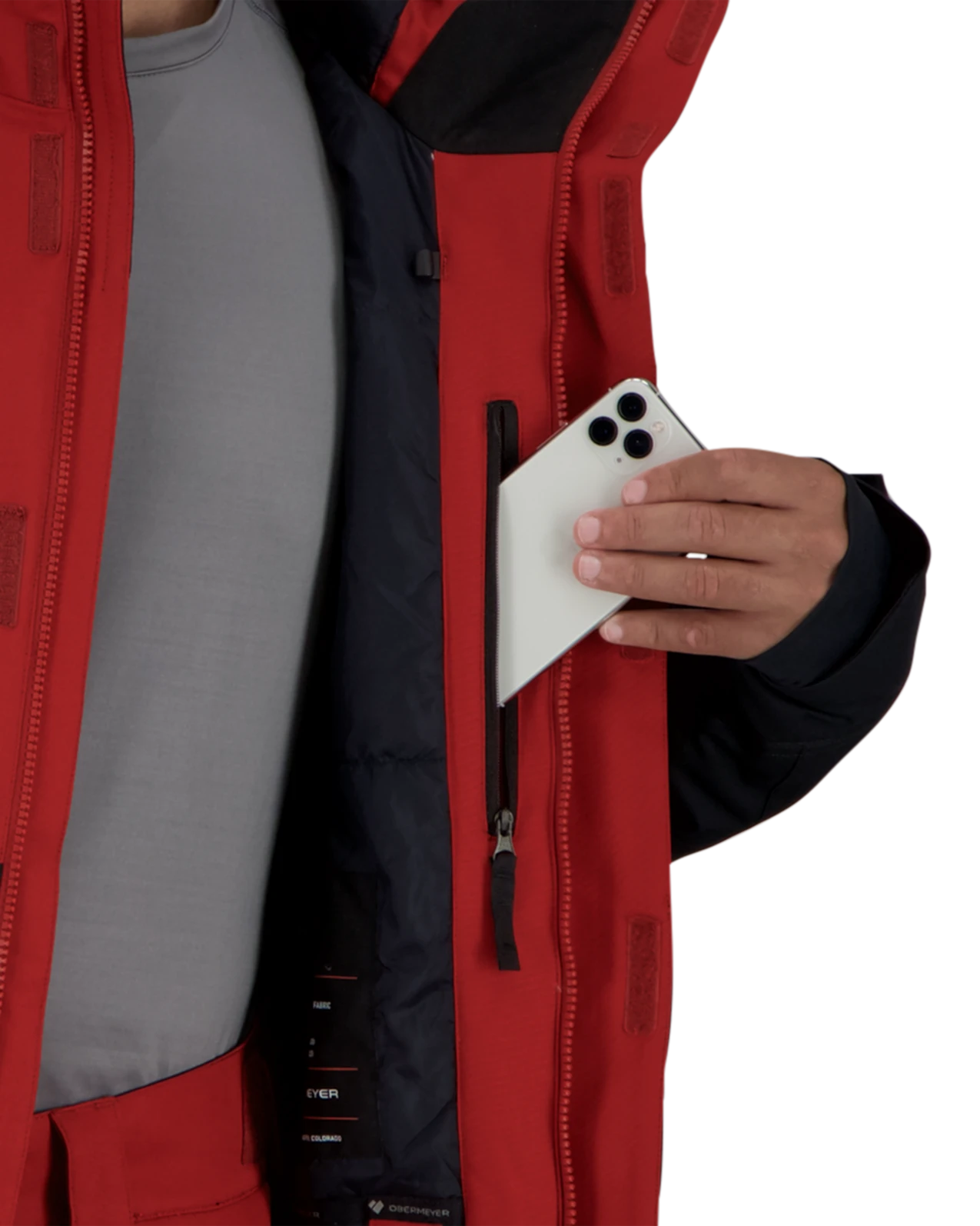 Obermeyer Grommet Jacket - Mars Red 10 Obermeyer Grommet Jacket - Mars Red - Image 8