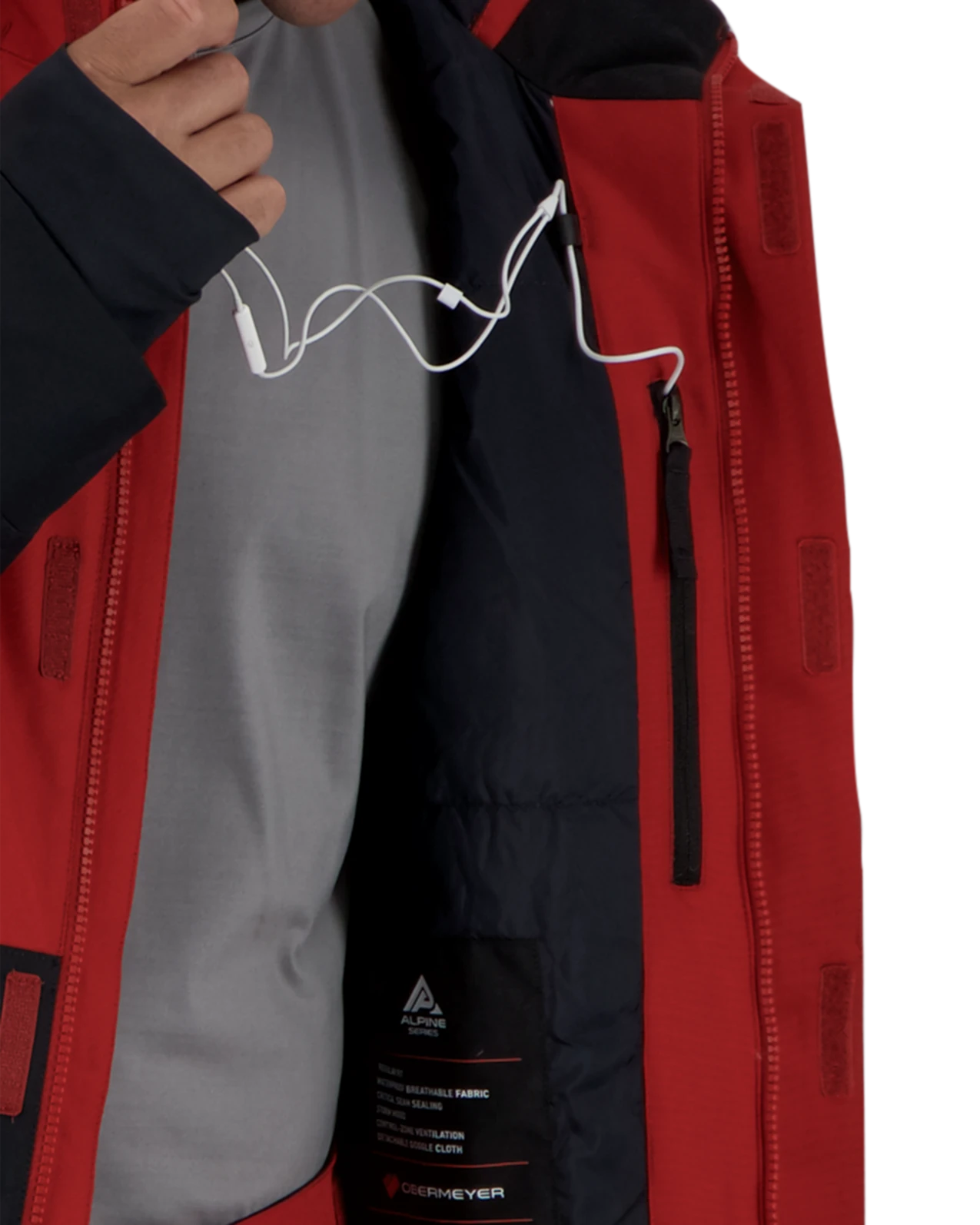 Obermeyer Grommet Jacket - Mars Red 11 Obermeyer Grommet Jacket - Mars Red - Image 9