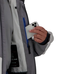 Obermeyer Charger Jacket - Fog -Obermeyer-US store WebZoom 2110317001 S08 MODDET4