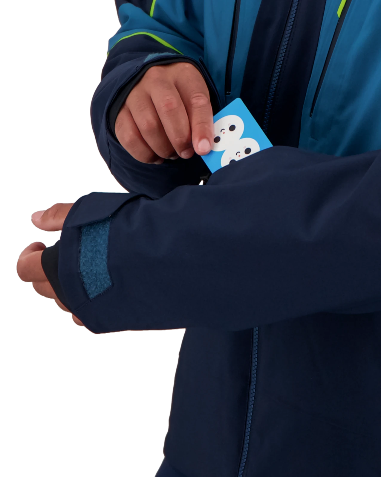 Obermeyer Charger Jacket - Blueprint 8 Obermeyer Charger Jacket - Blueprint - Image 6