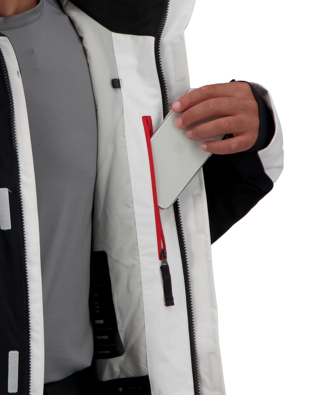 Obermeyer Kenai Jacket - White 11 Obermeyer Kenai Jacket - White - Image 9