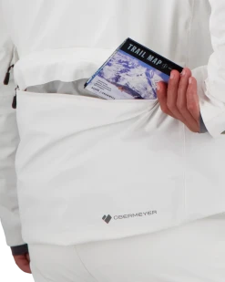 Obermeyer Stout Jacket - White -Obermeyer-US store WebZoom 2110516010 S09 MODDET5