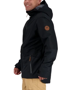 Obermeyer Chandler Shell Jacket - Black -Obermeyer-US store WebZoom 2202516009 S04 MODSDE