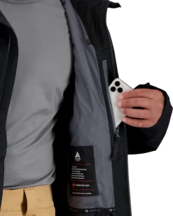 Obermeyer Chandler Shell Jacket - Black -Obermeyer-US store WebZoom 2202516009 S08 MODDET4