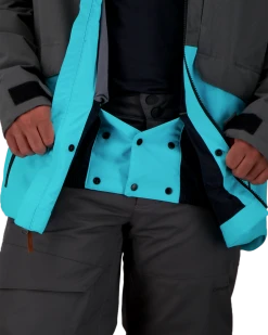 Obermeyer Chandler Shell Jacket - Coal 22 Obermeyer Chandler Shell Jacket - Coal -Obermeyer-US store WebZoom 2202520004 S11 MODDET7