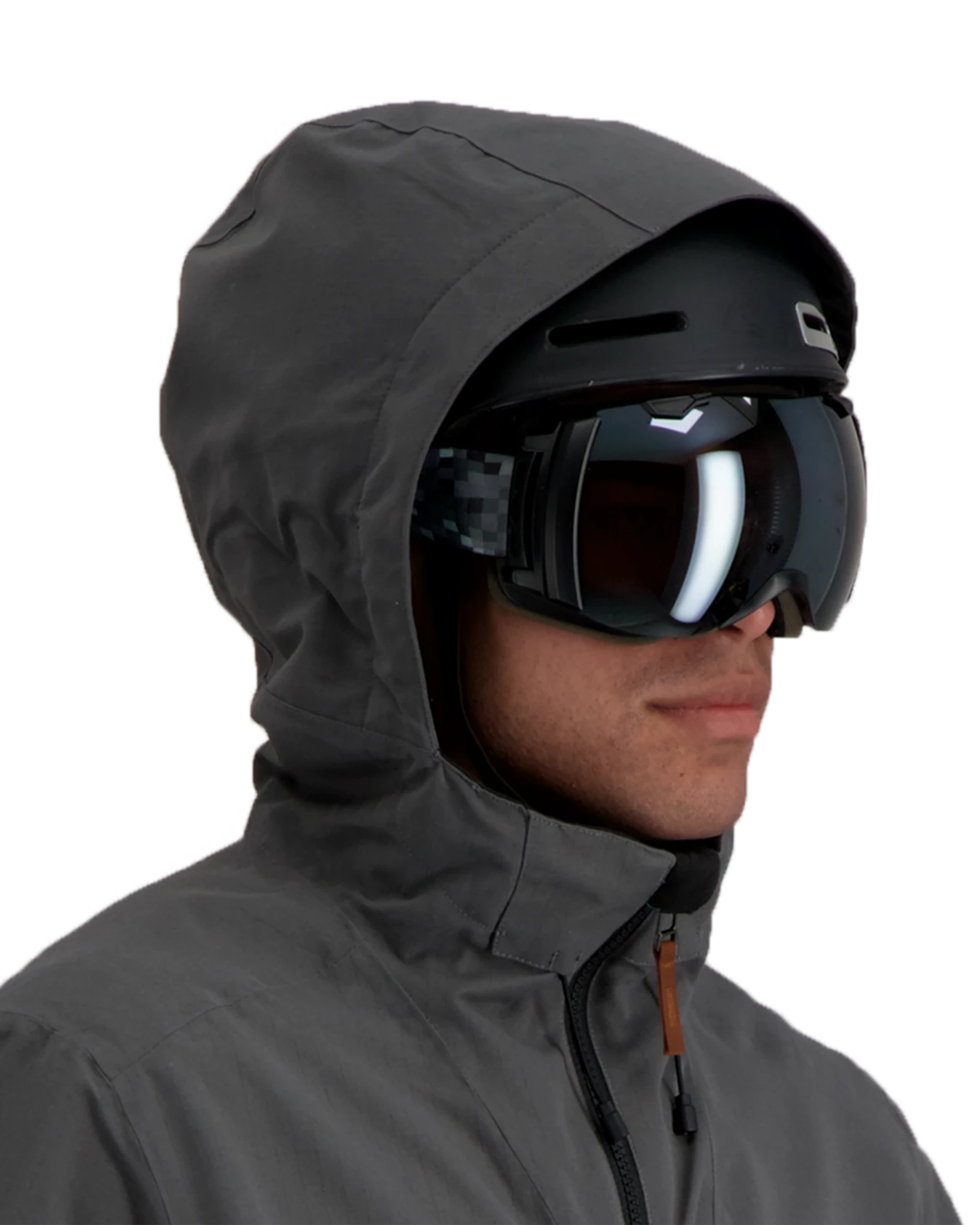 Obermeyer Chandler Shell Jacket - Coal 13 Obermeyer Chandler Shell Jacket - Coal - Image 11