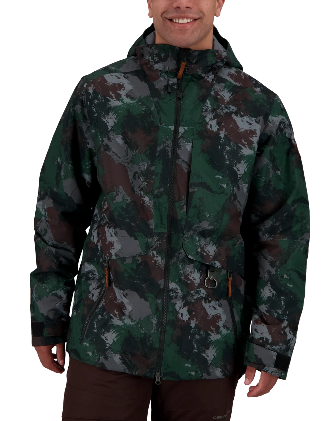 Obermeyer Chandler Shell Jacket - In The Trees 3 Obermeyer Chandler Shell Jacket - In The Trees