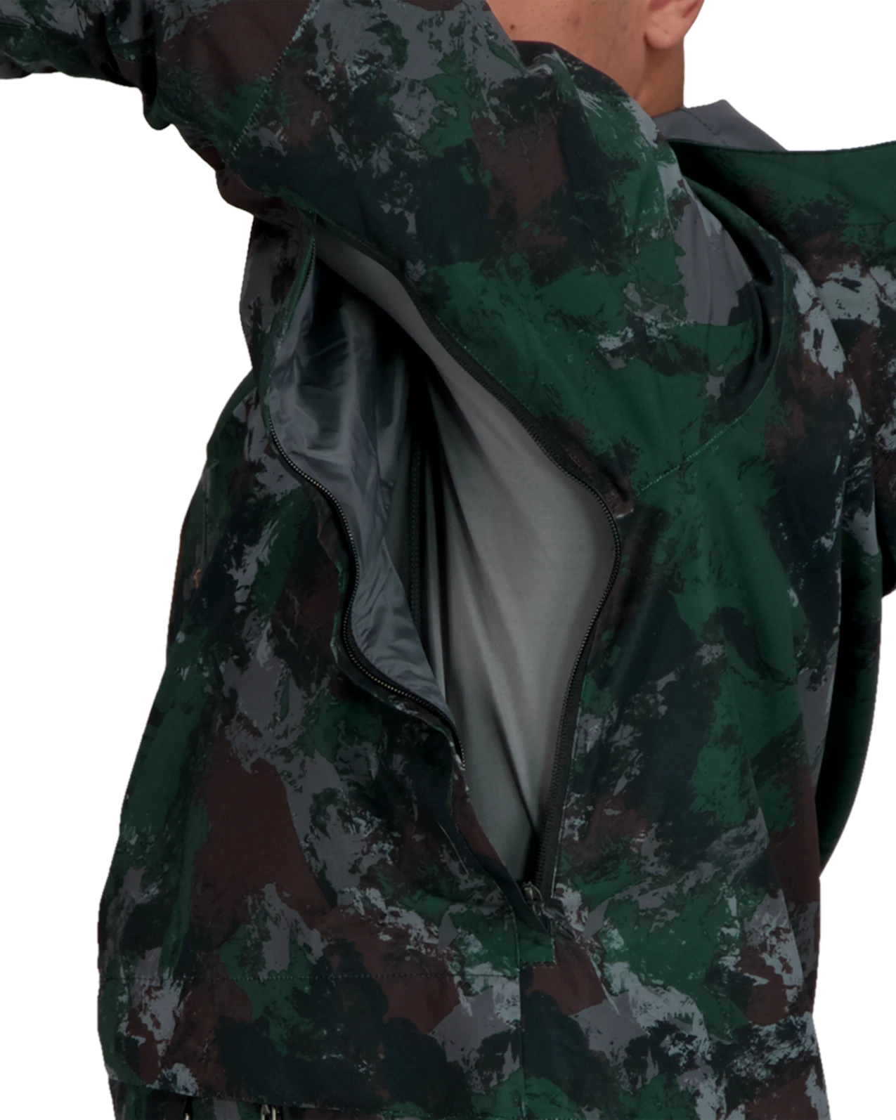 Obermeyer Chandler Shell Jacket - In The Trees 7 Obermeyer Chandler Shell Jacket - In The Trees - Image 5