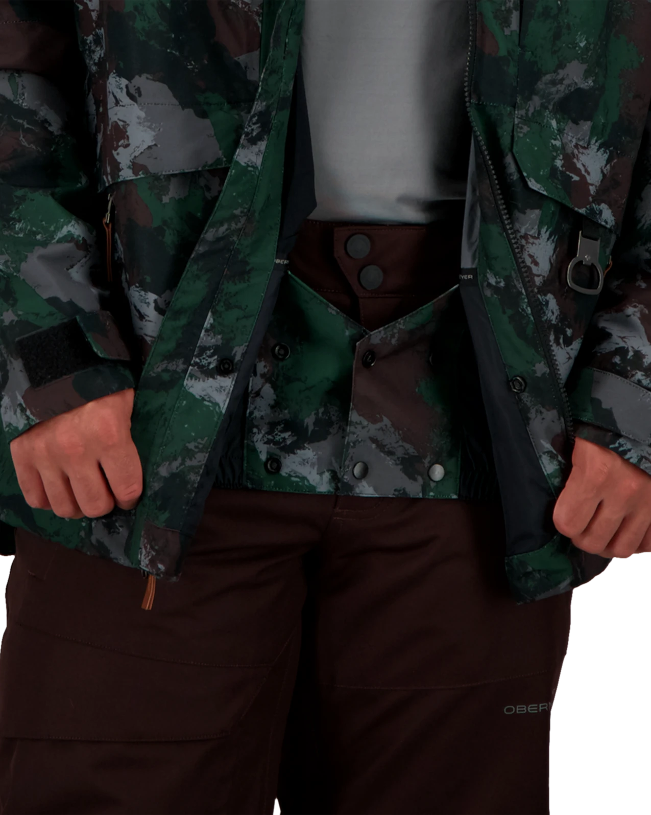 Obermeyer Chandler Shell Jacket - In The Trees 11 Obermeyer Chandler Shell Jacket - In The Trees - Image 9