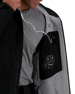 Obermeyer Foraker Shell Jacket - Black -Obermeyer-US store WebZoom 2204516009 S10 MODDET6