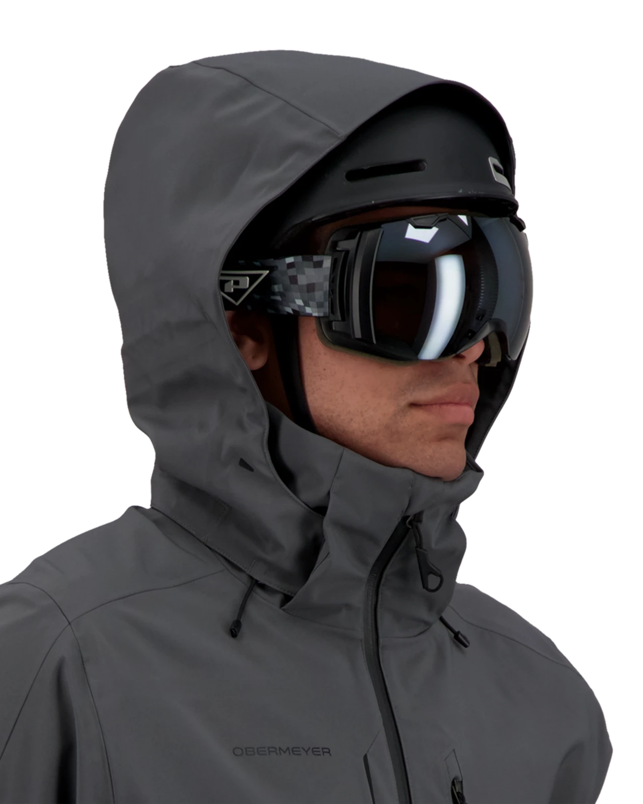 Obermeyer Foraker Shell Jacket - Coal 14 Obermeyer Foraker Shell Jacket - Coal - Image 12