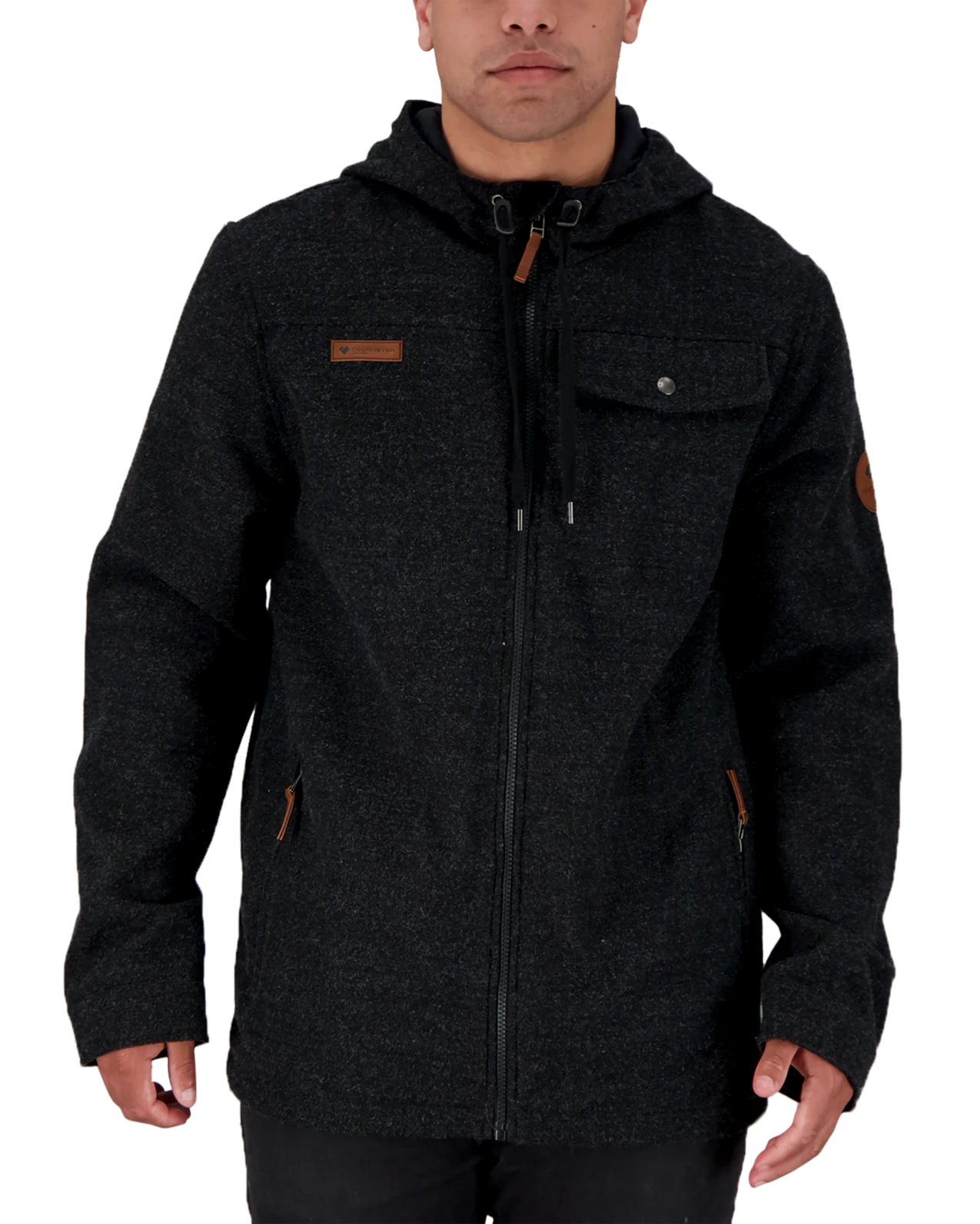Obermeyer Wyatt Wooly Jacket - Black II 3 Obermeyer Wyatt Wooly Jacket - Black II