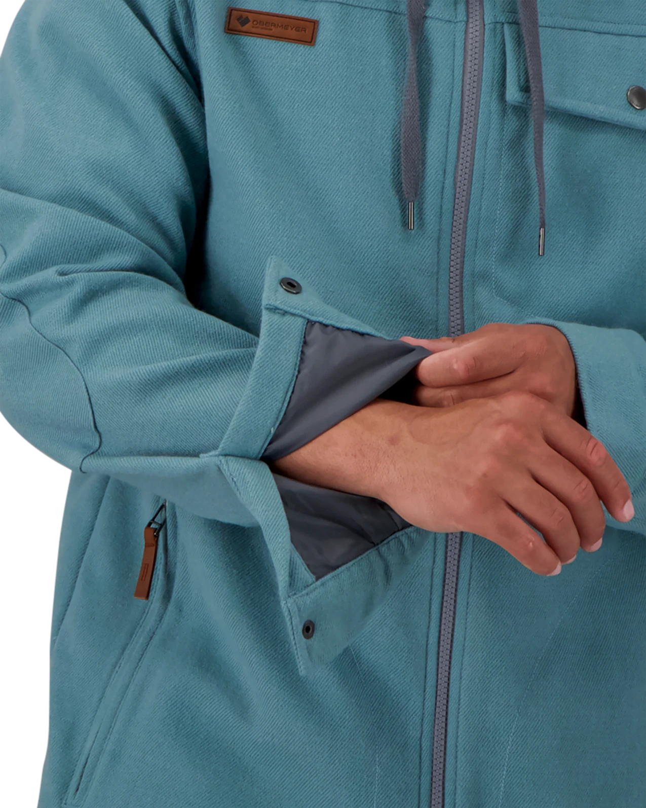 Obermeyer Wyatt Wooly Jacket - Horizon 7 Obermeyer Wyatt Wooly Jacket - Horizon - Image 5