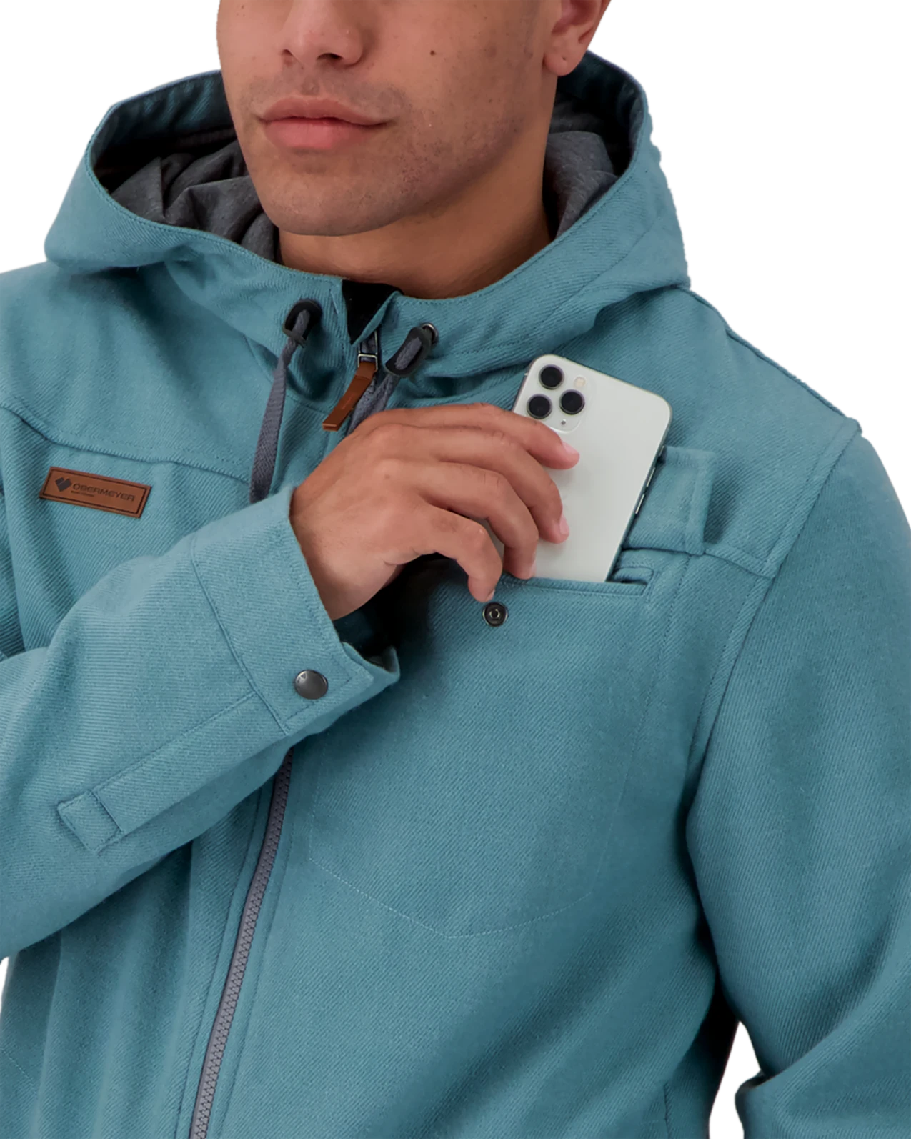 Obermeyer Wyatt Wooly Jacket - Horizon 8 Obermeyer Wyatt Wooly Jacket - Horizon - Image 6