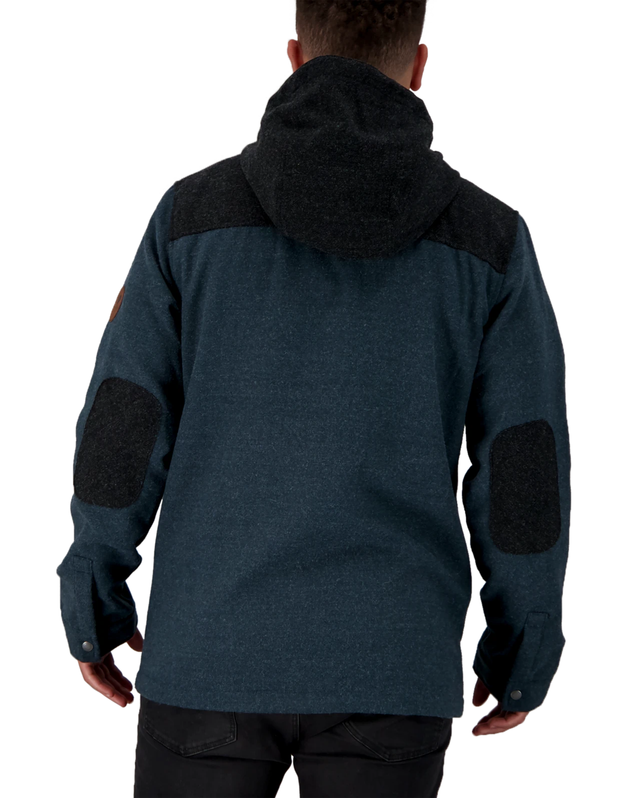 Obermeyer Wyatt Wooly Jacket - Raw Indigo 4 Obermeyer Wyatt Wooly Jacket - Raw Indigo - Image 2