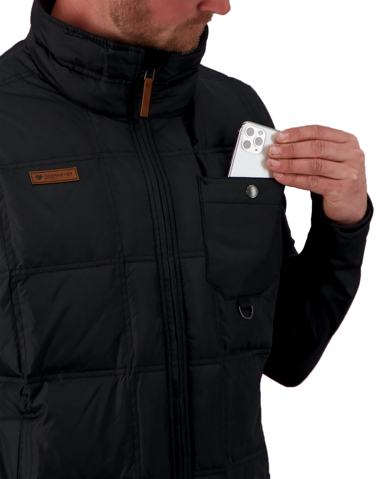 Obermeyer Owen Down Vest - Black II 8 Obermeyer Owen Down Vest - Black II - Image 6