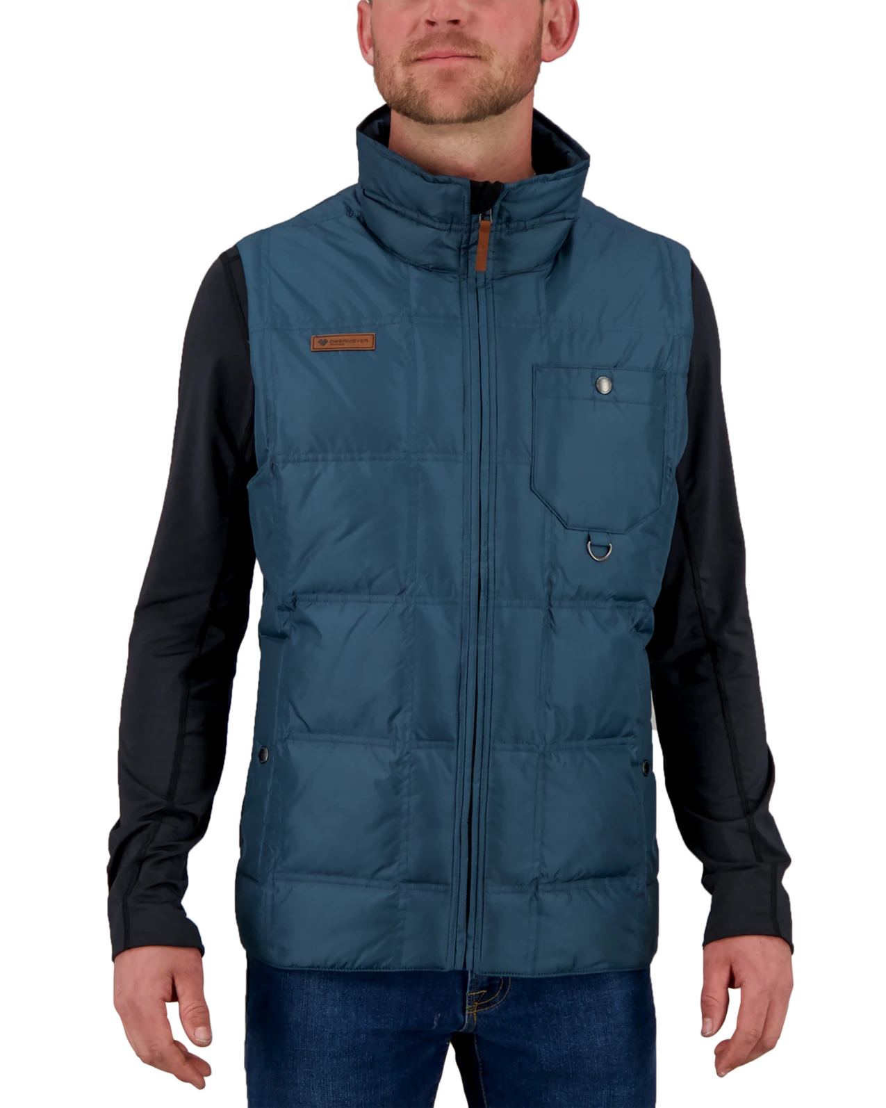 Obermeyer Owen Down Vest - Raw Indigo 3 Obermeyer Owen Down Vest - Raw Indigo
