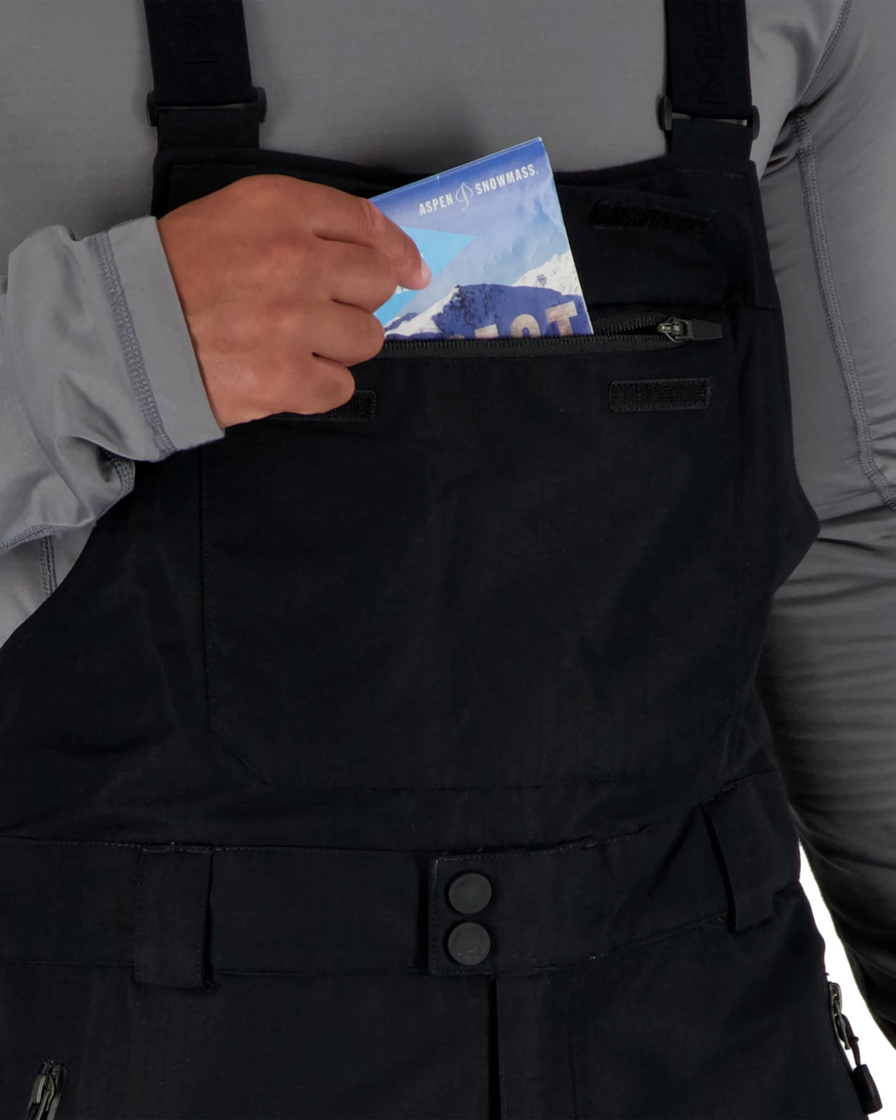 Obermeyer Perseus Bib Pant - Black 6 Obermeyer Perseus Bib Pant - Black - Image 4