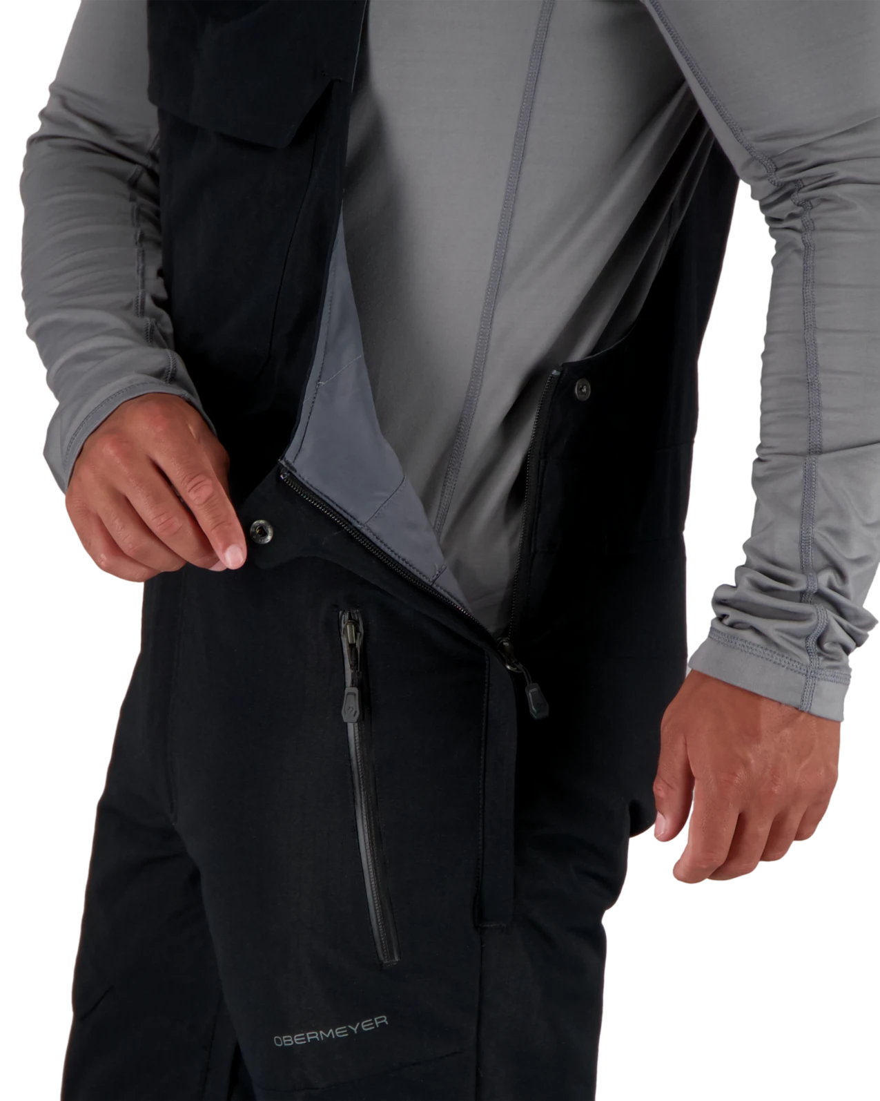 Obermeyer Perseus Bib Pant - Black 8 Obermeyer Perseus Bib Pant - Black - Image 6