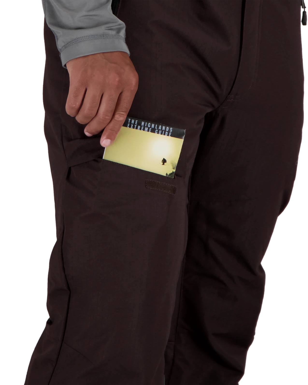 Obermeyer Perseus Bib Pant - Leather 8 Obermeyer Perseus Bib Pant - Leather - Image 6