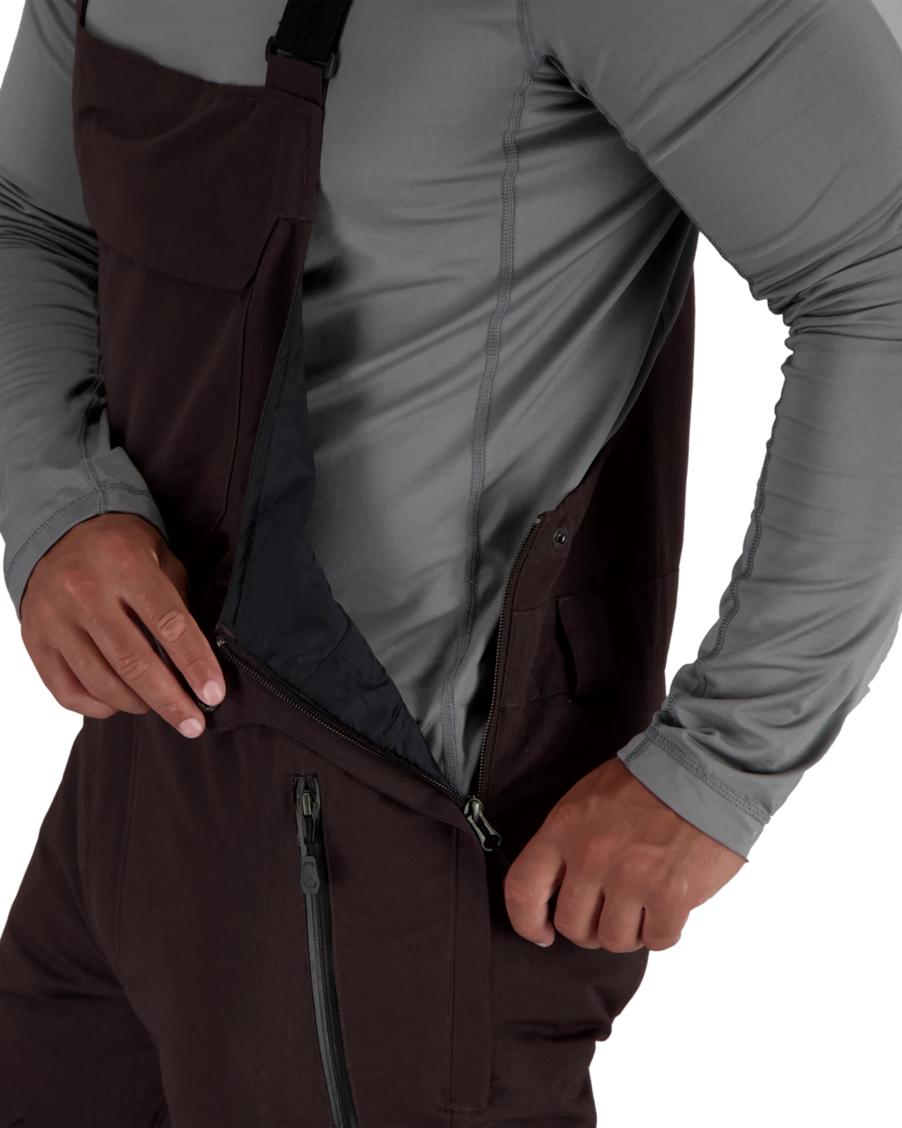 Obermeyer Perseus Bib Pant - Leather 9 Obermeyer Perseus Bib Pant - Leather - Image 7