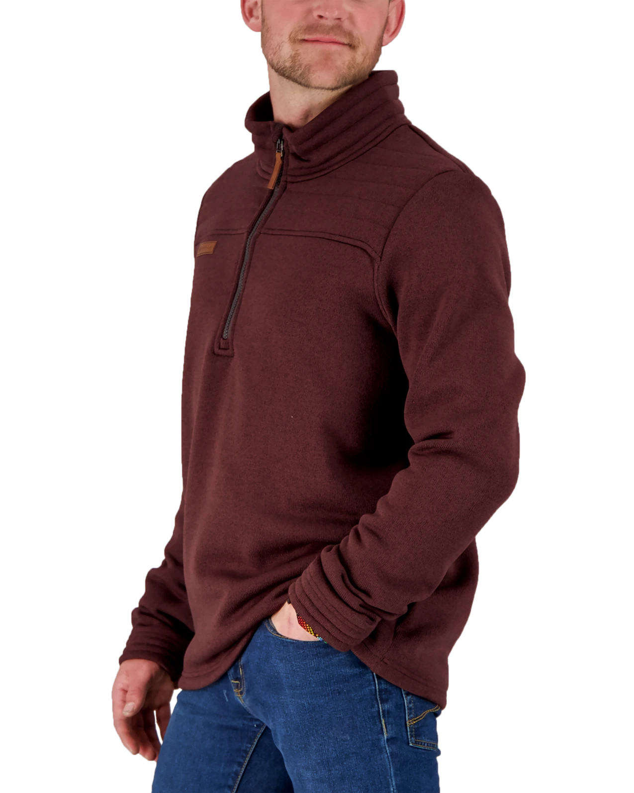 Obermeyer Jace Fleece Pullover - Rustic 5 Obermeyer Jace Fleece Pullover - Rustic - Image 3