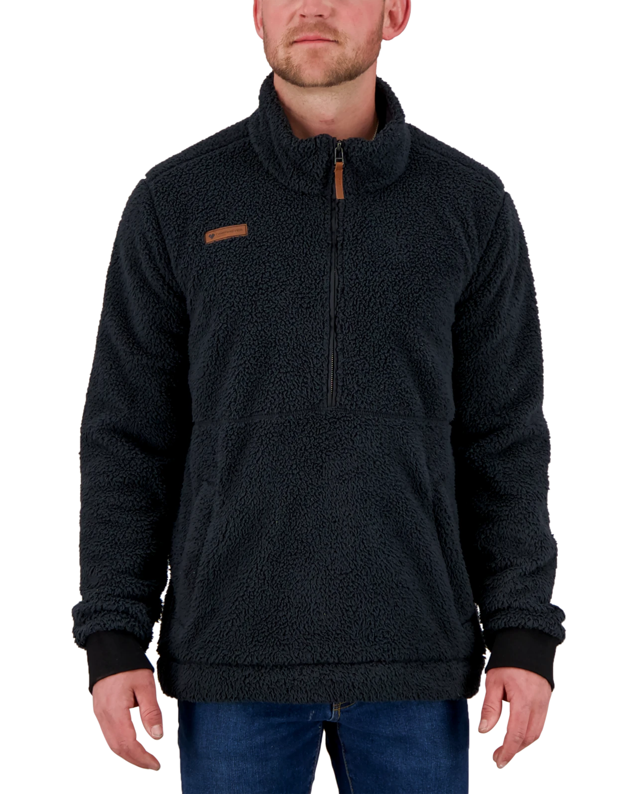 Obermeyer Jonah Sherpa Pullover - Black 3 Obermeyer Jonah Sherpa Pullover - Black
