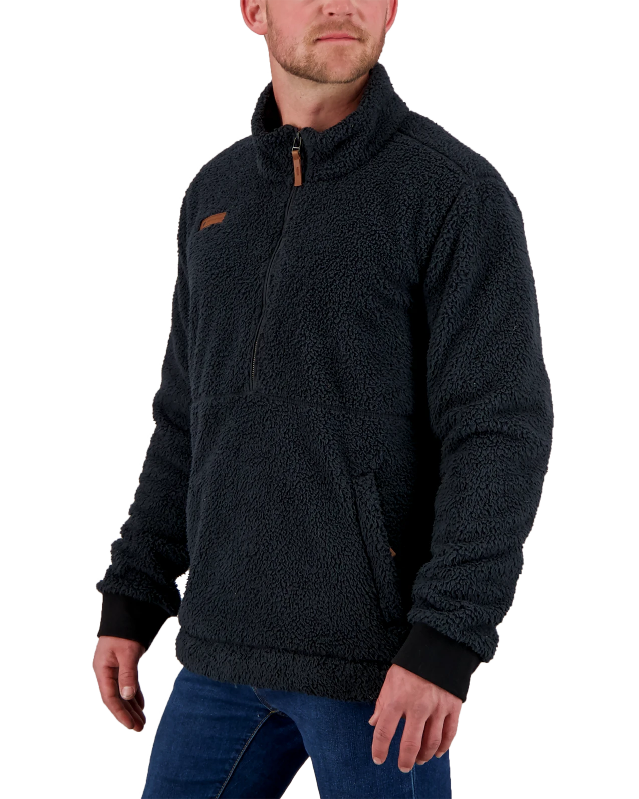 Obermeyer Jonah Sherpa Pullover - Black 5 Obermeyer Jonah Sherpa Pullover - Black - Image 3