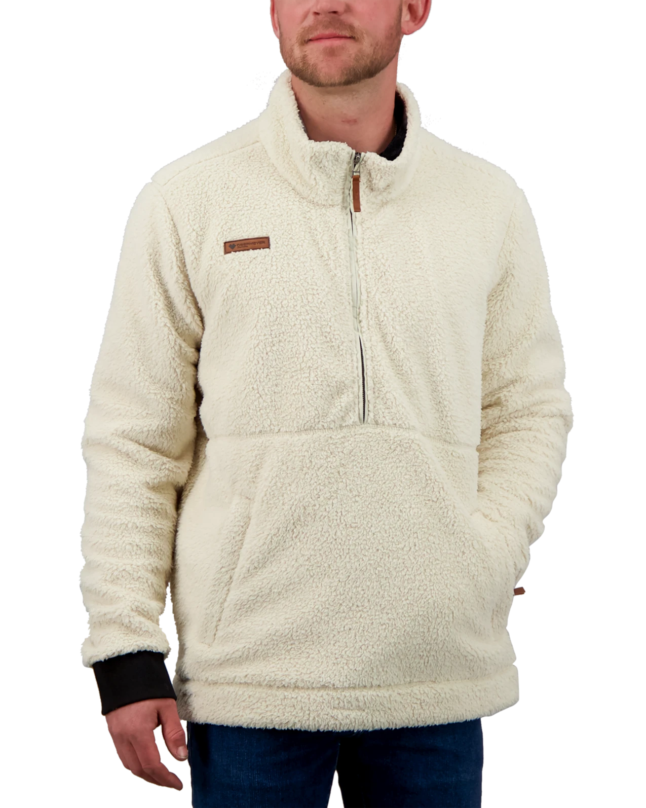 Obermeyer Jonah Sherpa Pullover - Quartz 3 Obermeyer Jonah Sherpa Pullover - Quartz