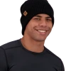 Obermeyer Men's Bismark Beanie - Black -Obermeyer-US store WebZoom 2804716009 S01 MODFRT