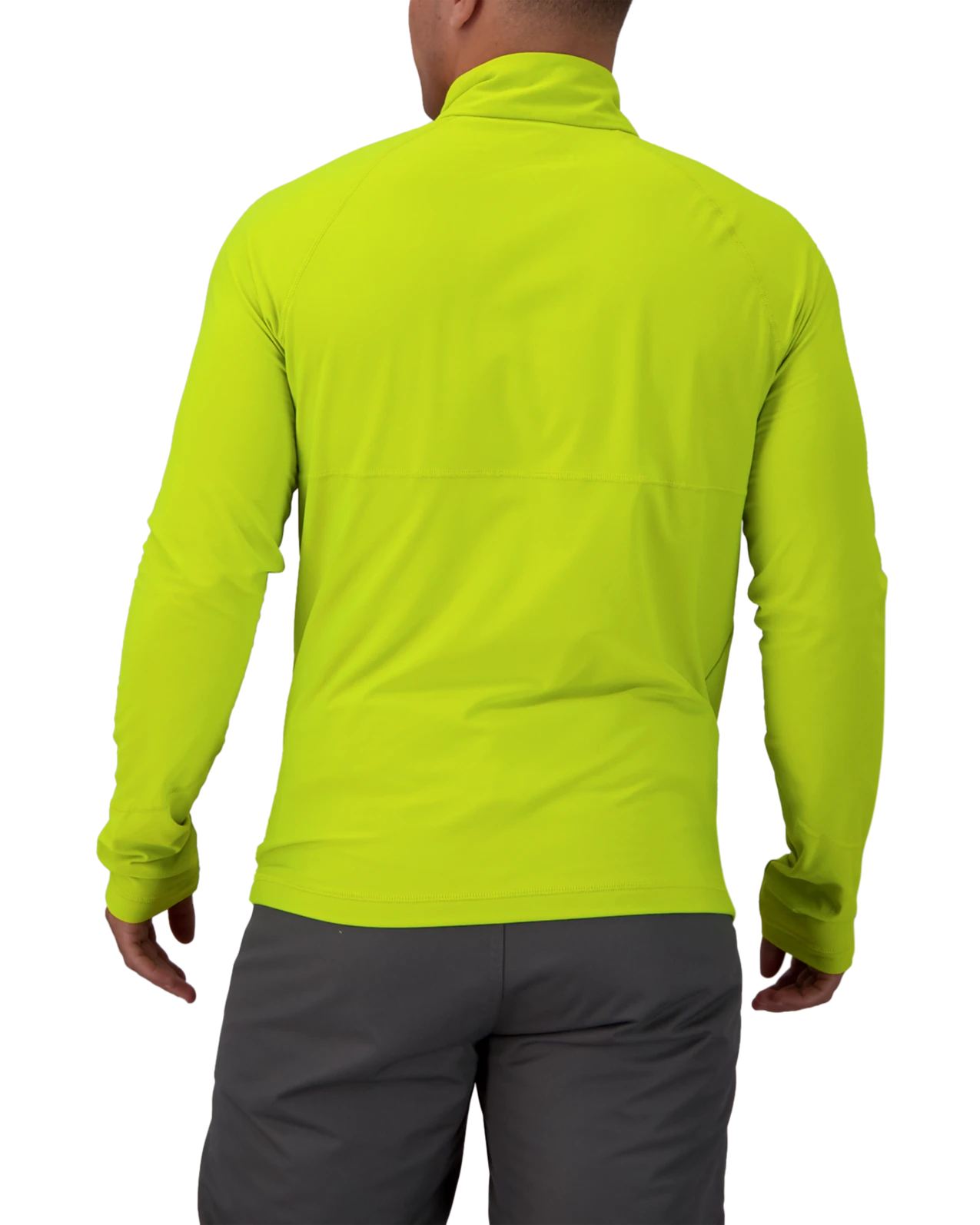 Obermeyer Flex 1/4 Zip Baselayer Top - Matcha 4 Obermeyer Flex 1/4 Zip Baselayer Top - Matcha - Image 2