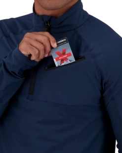 Obermeyer Flex 1/4 Zip Baselayer Top - Admiral -Obermeyer-US store WebZoom 2901321174 S05 MODDET1