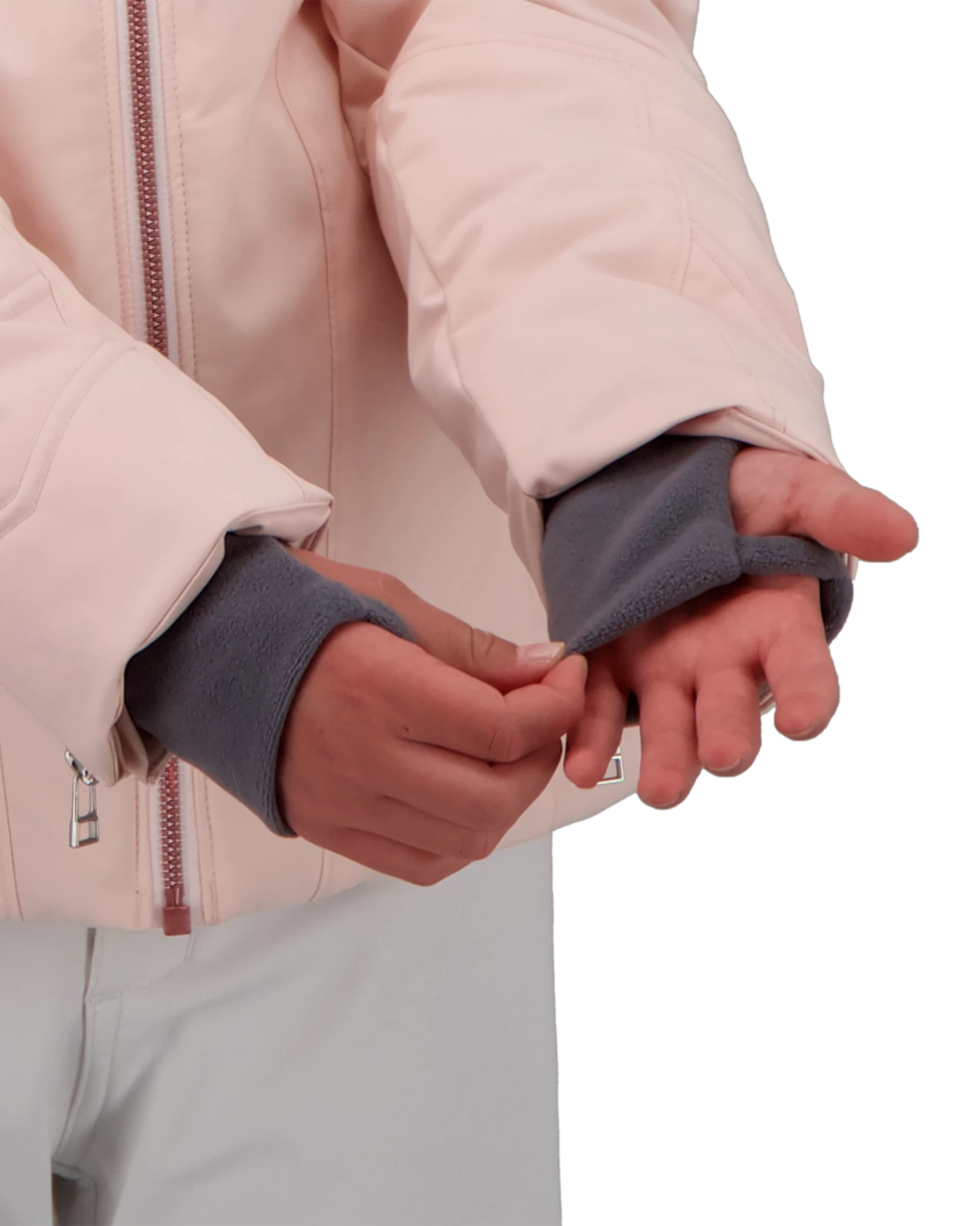 Obermeyer Rayla Jacket - Pink Sand 8 Obermeyer Rayla Jacket - Pink Sand - Image 6