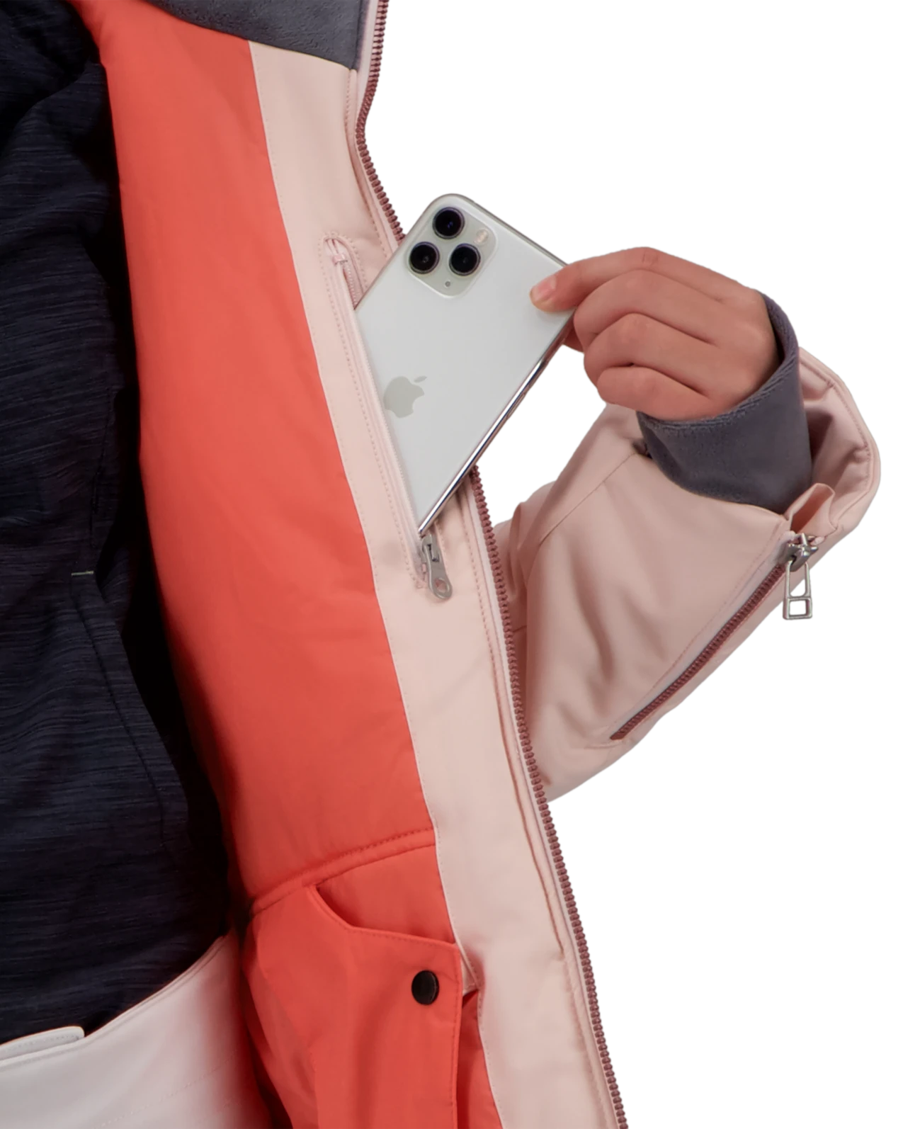 Obermeyer Rayla Jacket - Pink Sand 11 Obermeyer Rayla Jacket - Pink Sand - Image 9