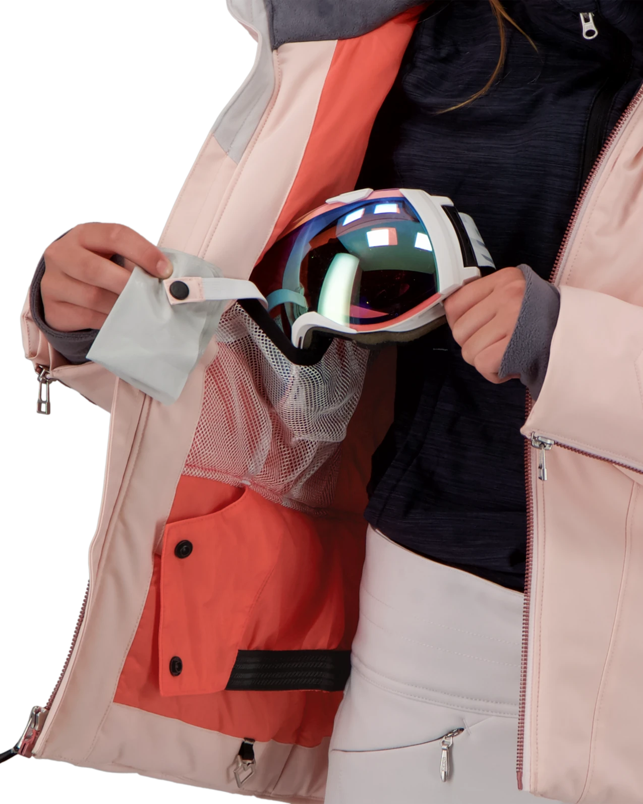 Obermeyer Rayla Jacket - Pink Sand 12 Obermeyer Rayla Jacket - Pink Sand - Image 10