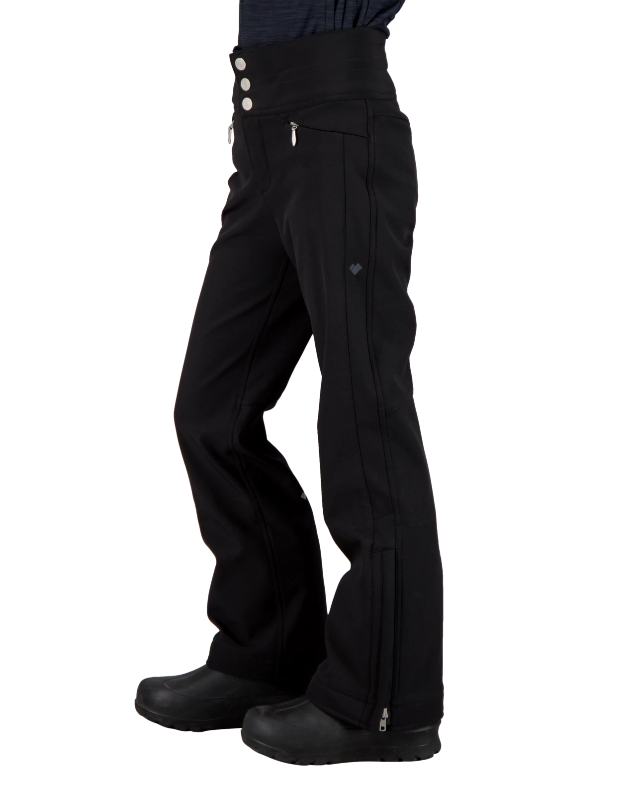 Obermeyer Jolie Softshell Pant - Black 4 Obermeyer Jolie Softshell Pant - Black - Image 3