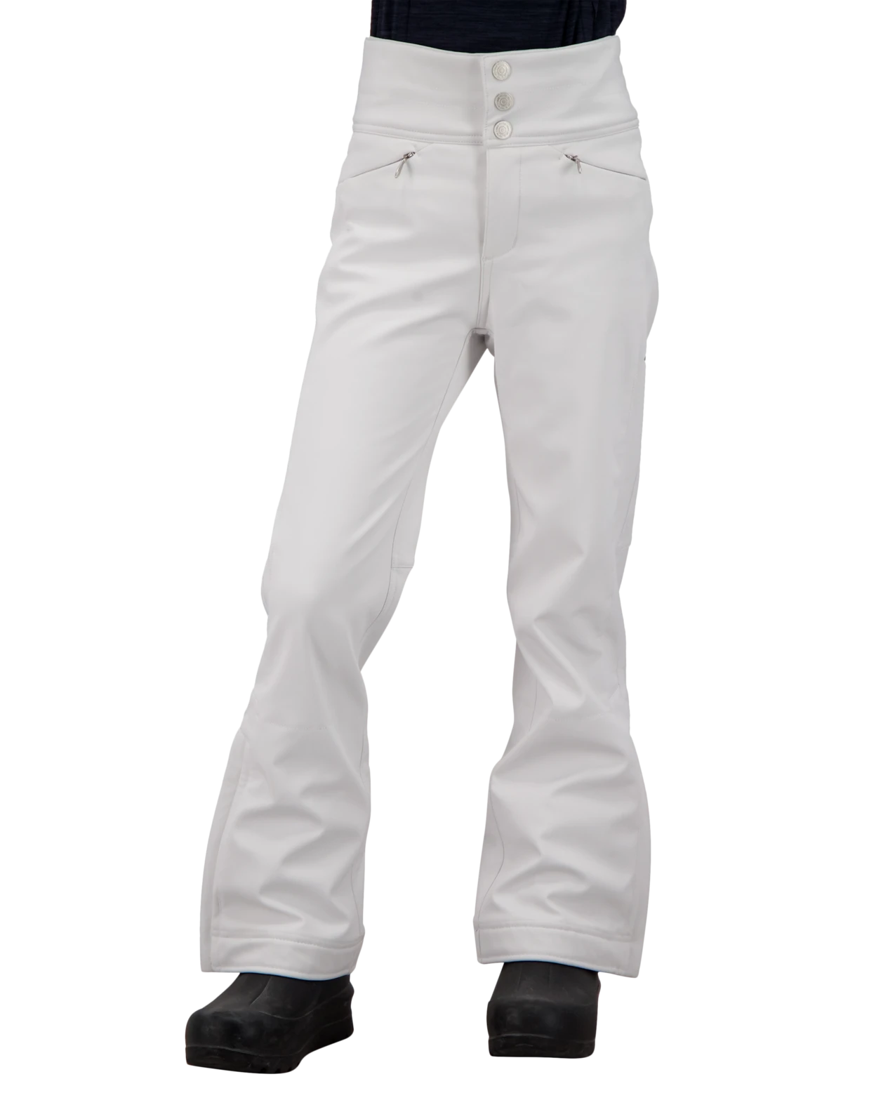 Obermeyer Jolie Softshell Pant - White 2 Obermeyer Jolie Softshell Pant - White