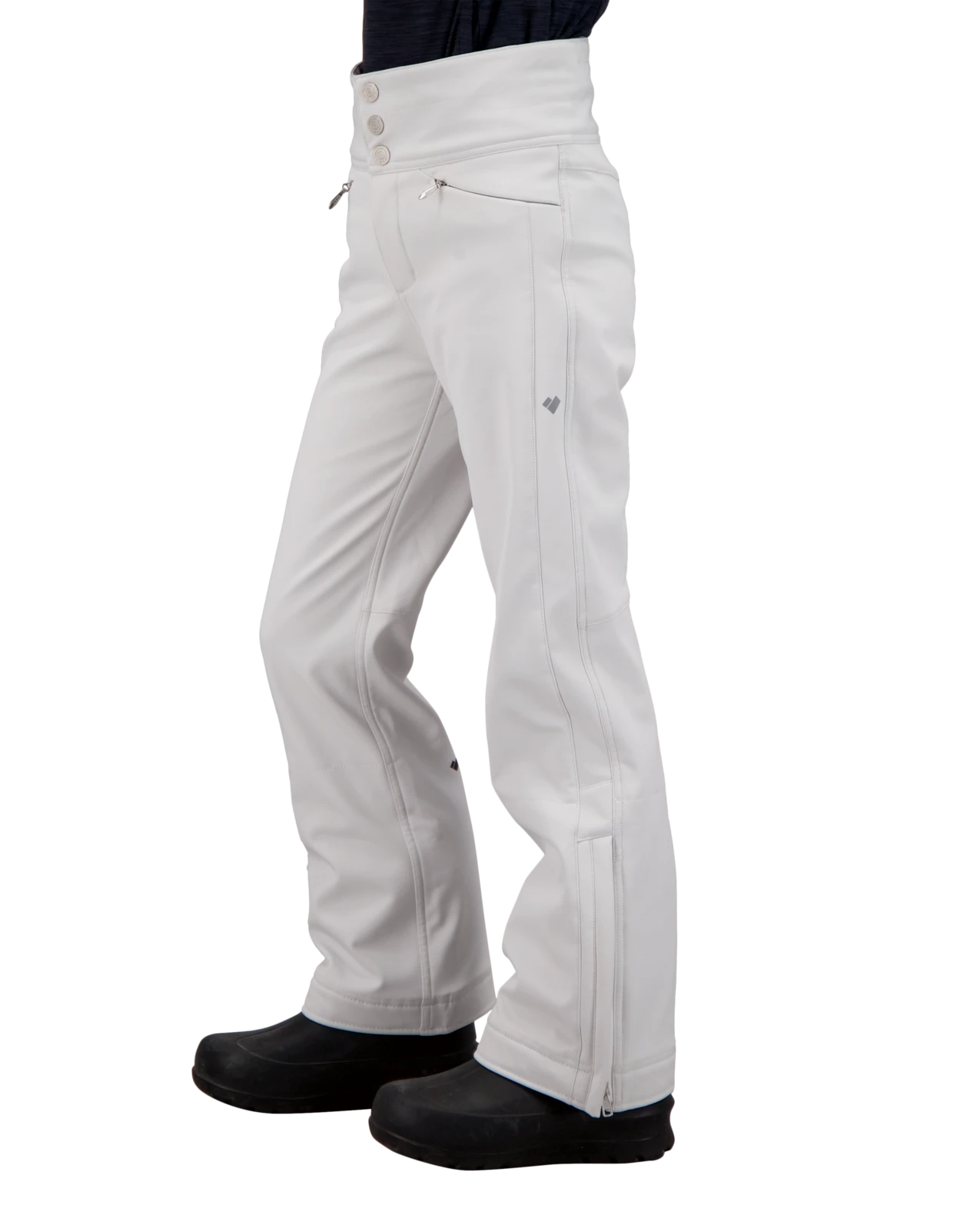Obermeyer Jolie Softshell Pant - White 4 Obermeyer Jolie Softshell Pant - White - Image 3