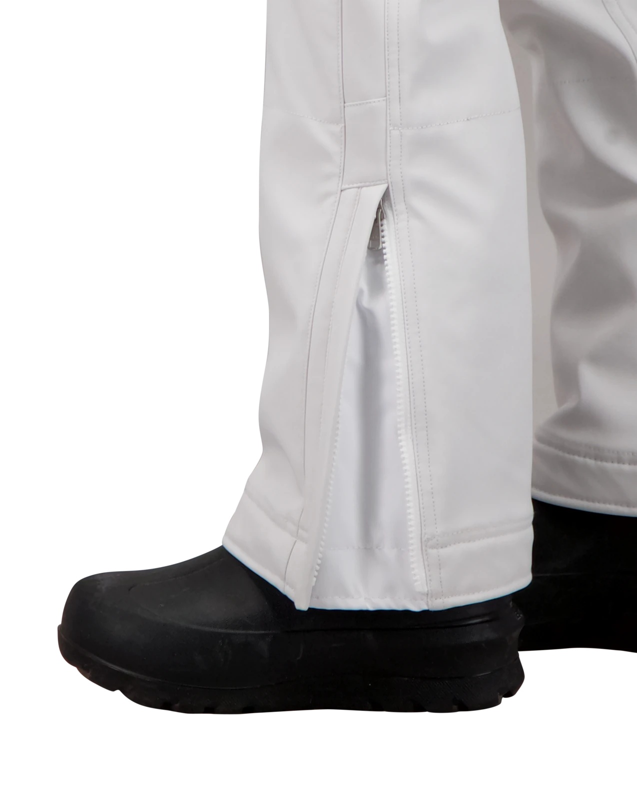 Obermeyer Jolie Softshell Pant - White 5 Obermeyer Jolie Softshell Pant - White - Image 4