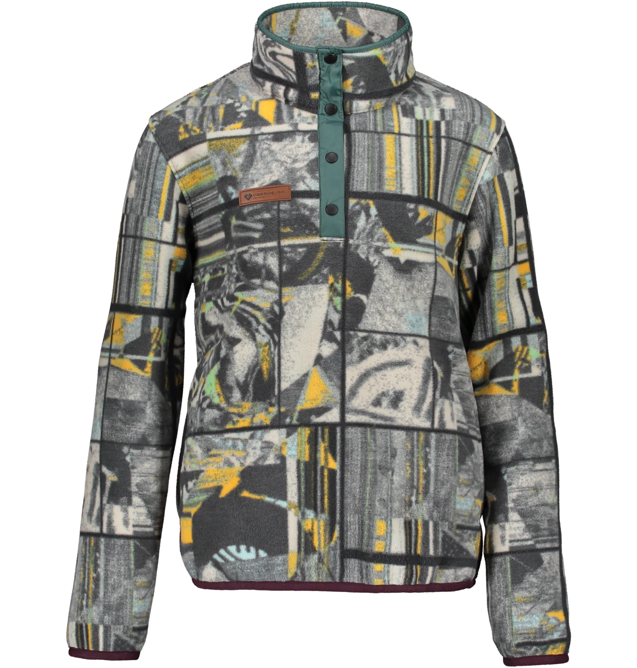 Obermeyer TG Boulder Fleece - Retro Static 3 Obermeyer TG Boulder Fleece - Retro Static