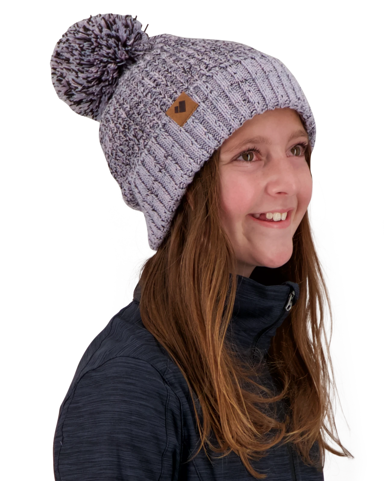 Obermeyer Albany Pom Beanie - Wisteria 5 Obermeyer Albany Pom Beanie - Wisteria - Image 3