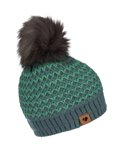 Obermeyer Tucson Faux Fur Pom Beanie - In Too Deep -Obermeyer-US store WebZoom 3801621171 S05 MQNSDE