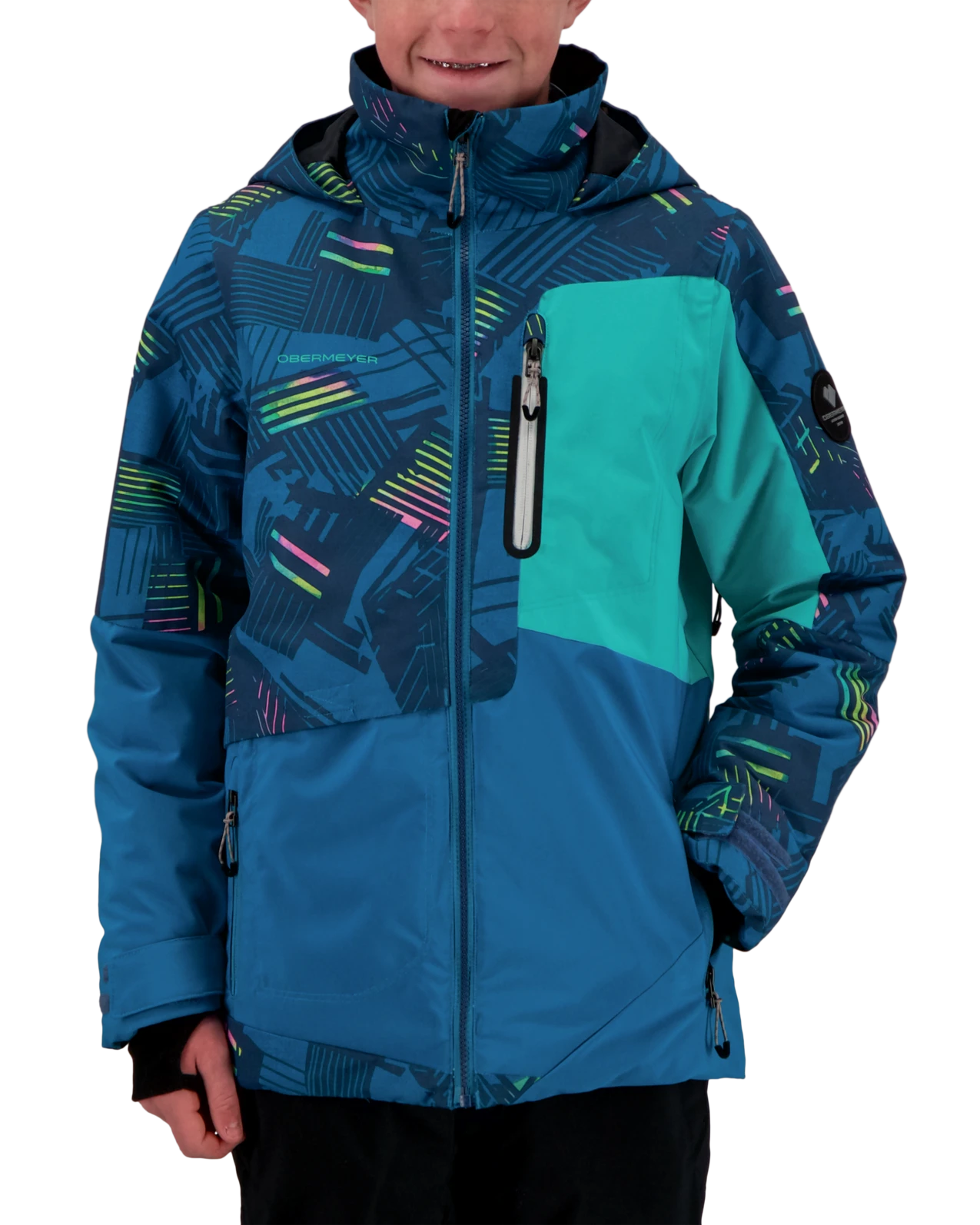 Obermeyer Axel Jacket - Radio Waves 3 Obermeyer Axel Jacket - Radio Waves