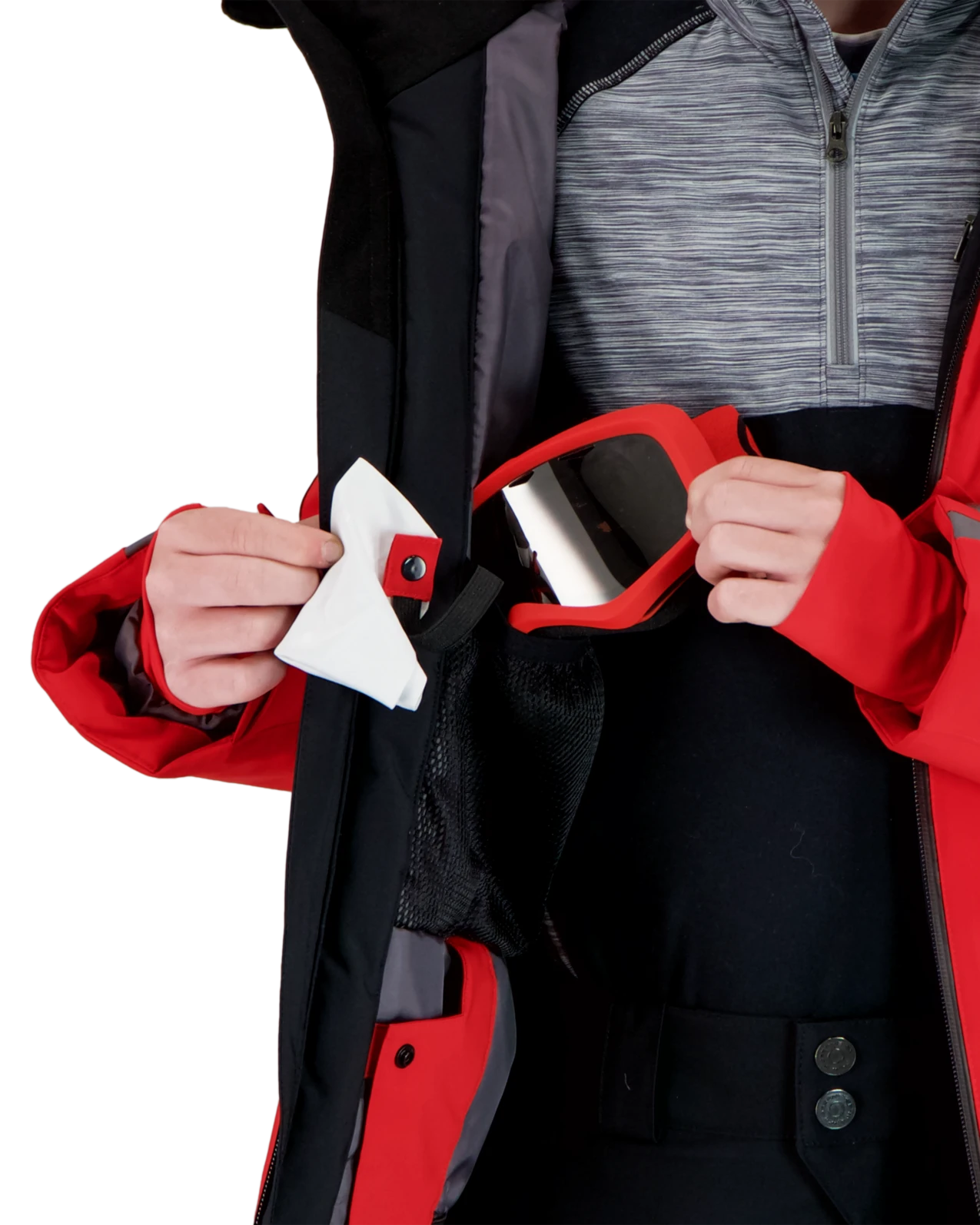 Obermeyer Mach 12 Jacket - Brakelight 8 Obermeyer Mach 12 Jacket - Brakelight - Image 6