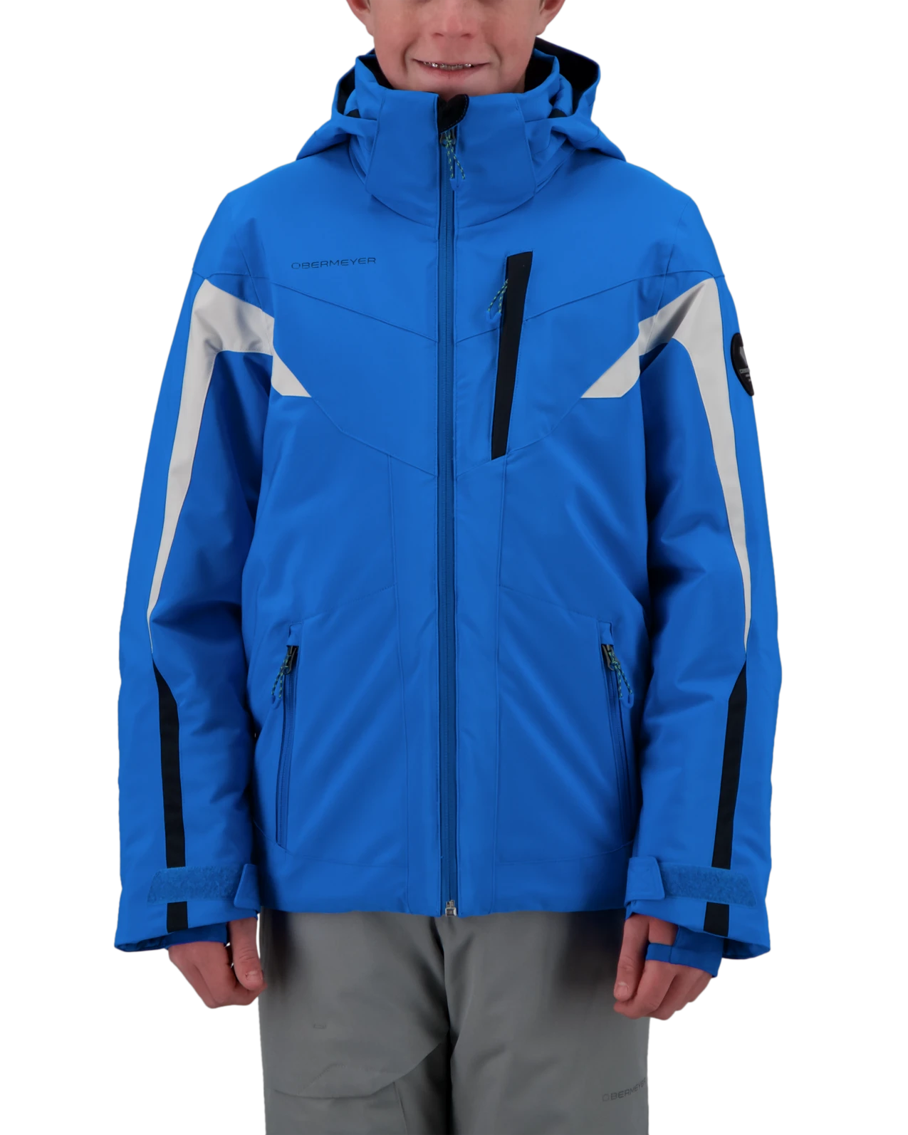 Obermeyer Mach 12 Jacket - Blue Vibes 3 Obermeyer Mach 12 Jacket - Blue Vibes